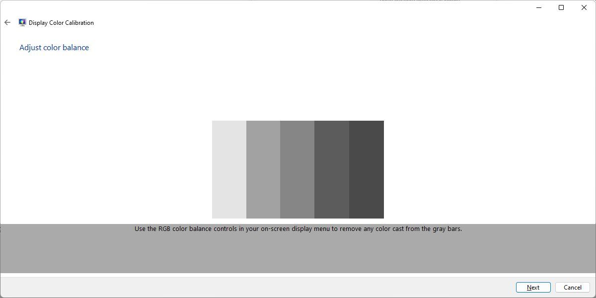 Windows Display Color Calibration
