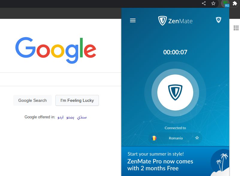 ZenMate VPN gratuit pour Chromebook