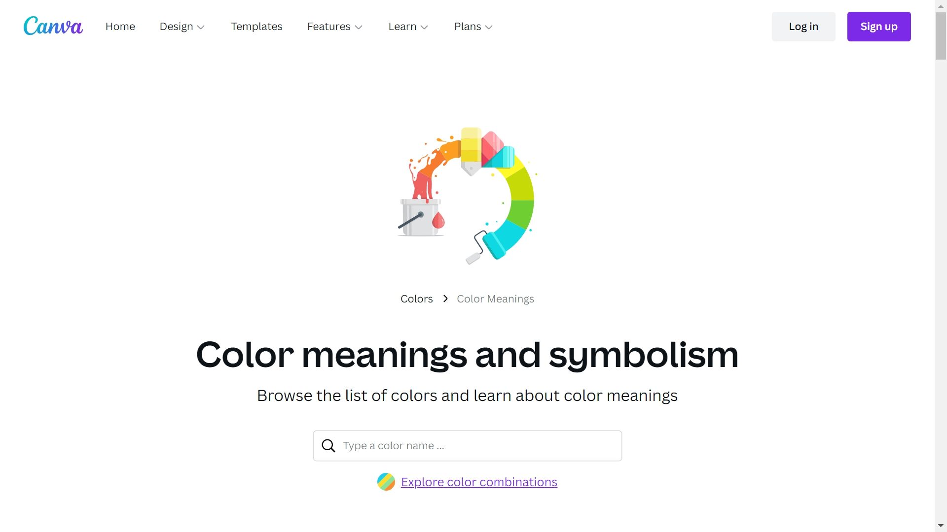 canva color meanings