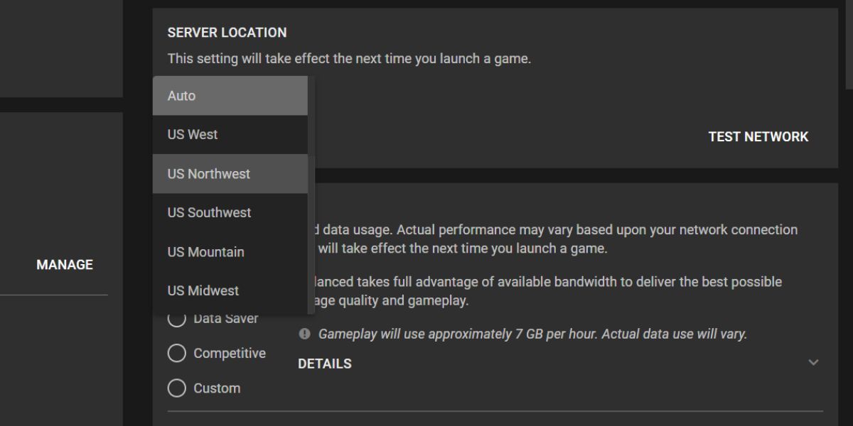 Server status discount nvidia geforce now