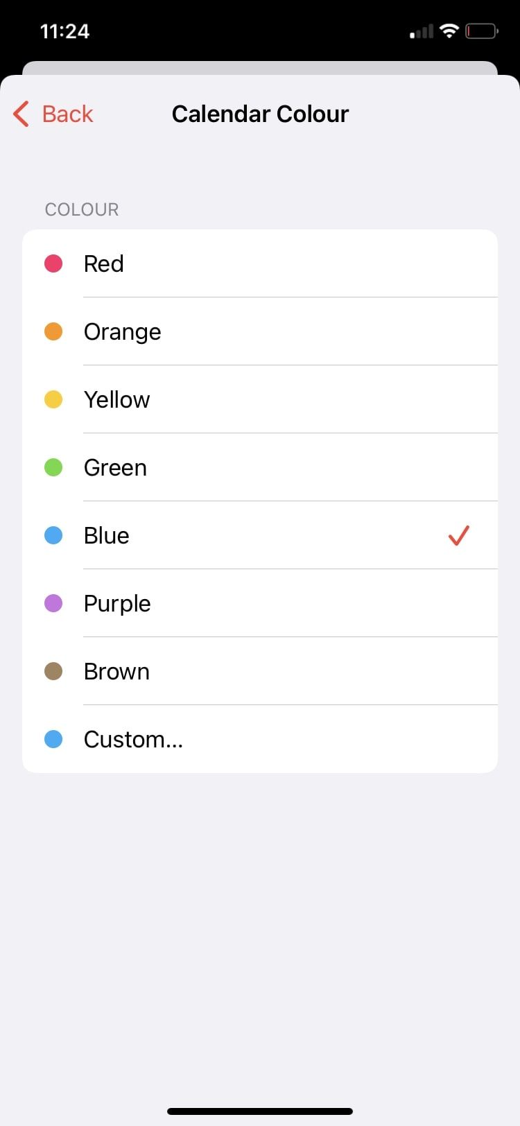 How to Change the Calendar Color on Your iPhone or iPad