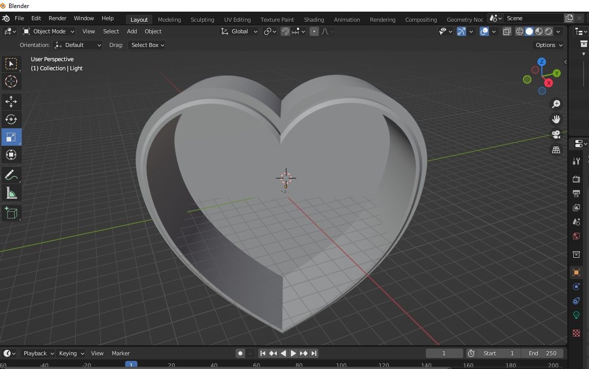 3D modeling of Jewelry in Blender software