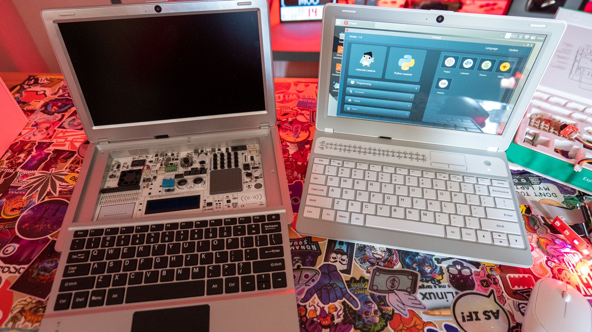 crowpi L pi laptop - crowpi 2 comparison