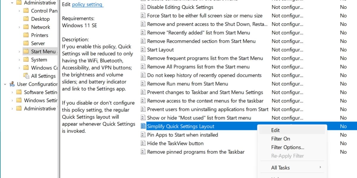 How To Enable Simplified Quick Settings In Windows 11