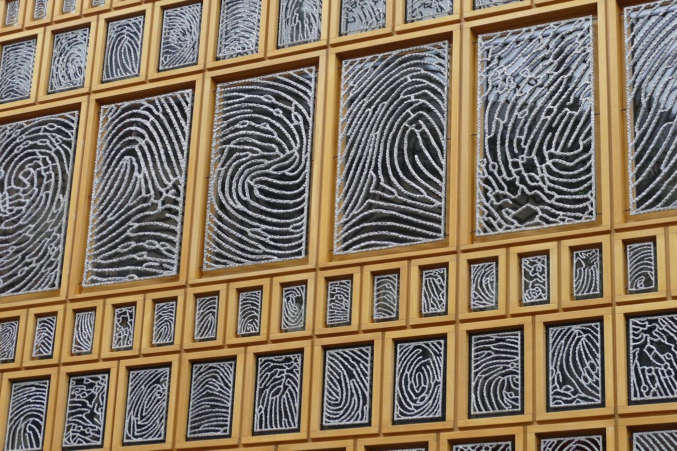 Fingerprints shown in windows