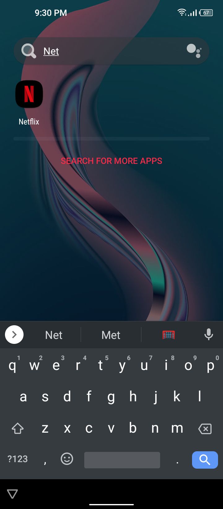 hyperion launcher - Search