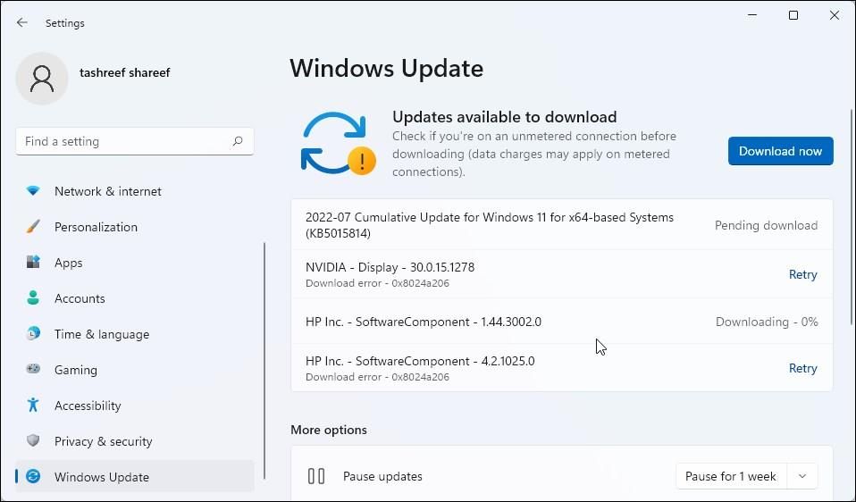install windows update