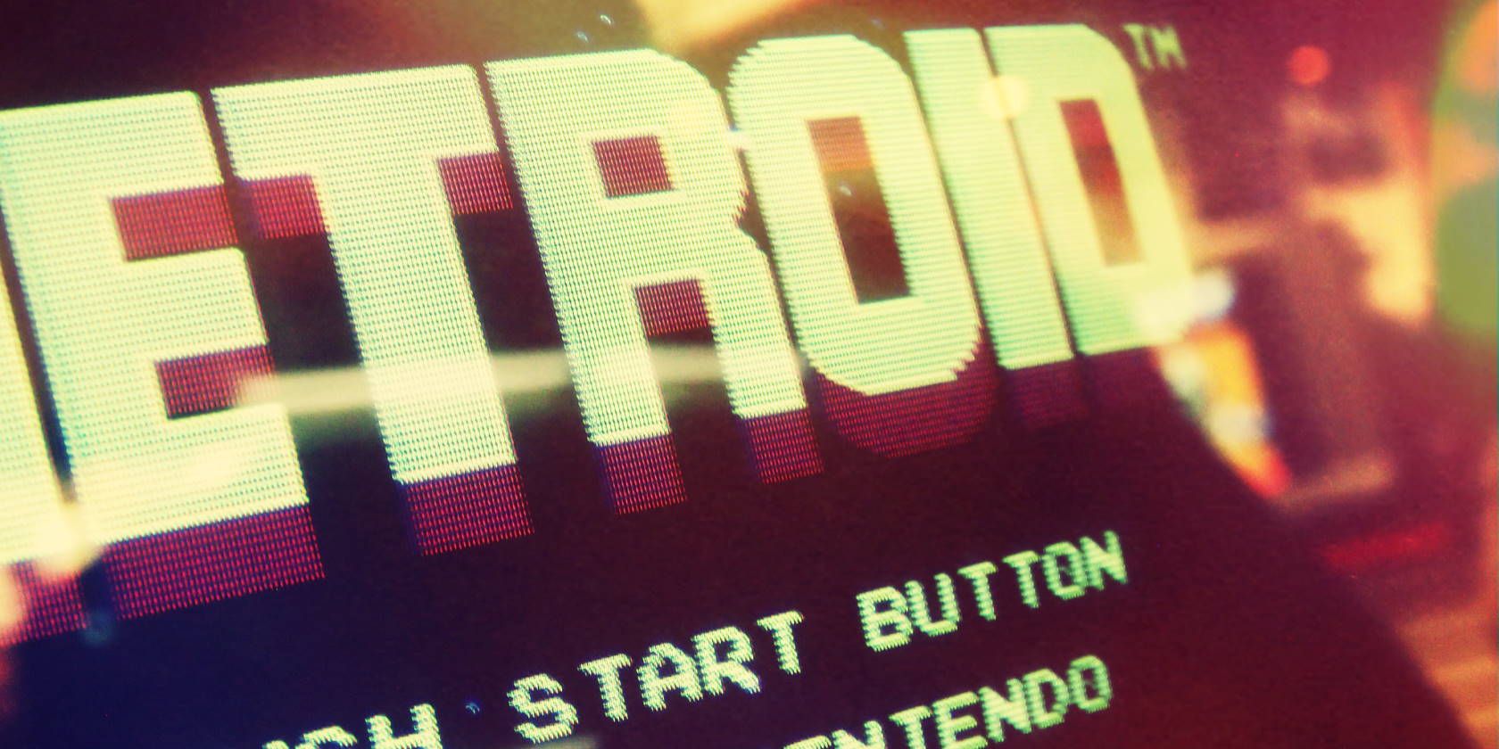 Metroid start screen