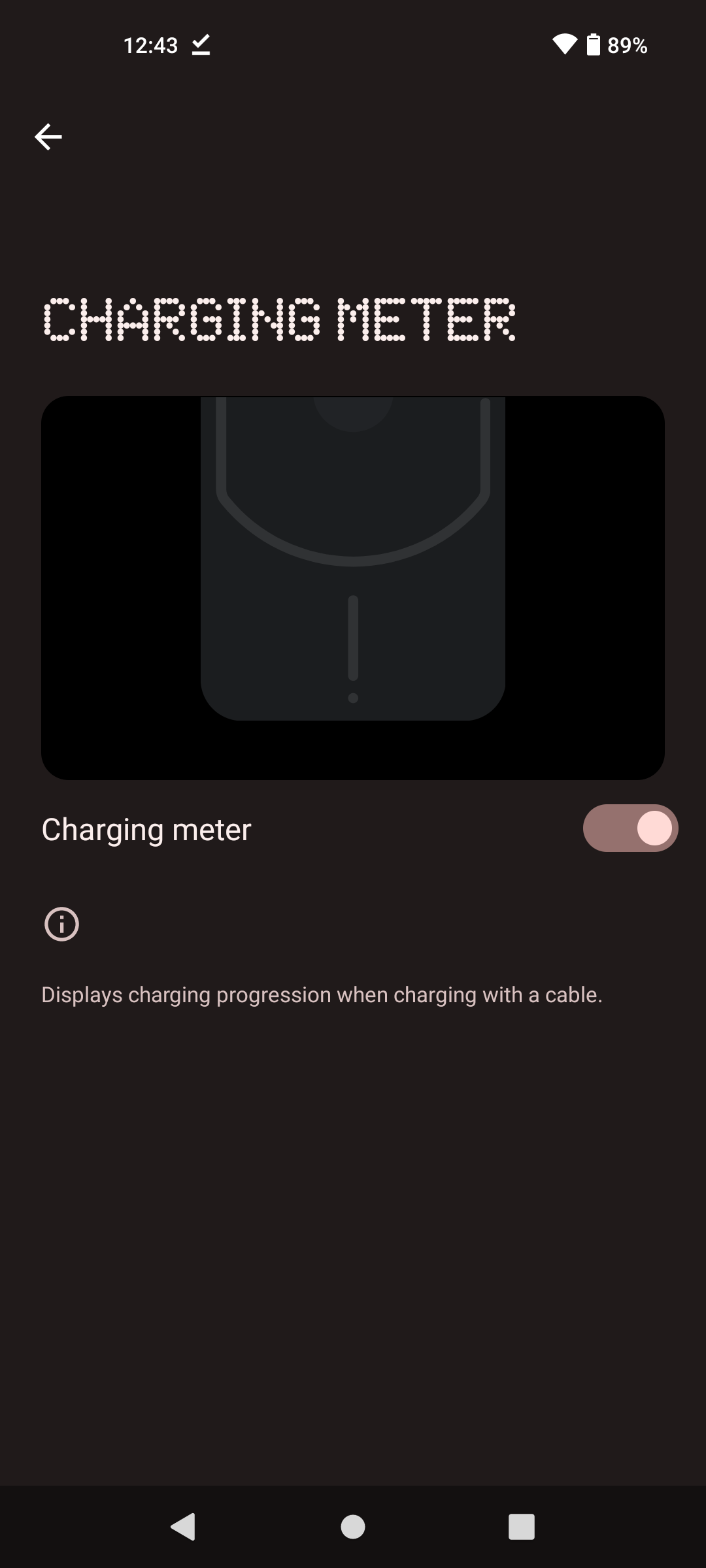 nothing phone 1 glyph charging meter