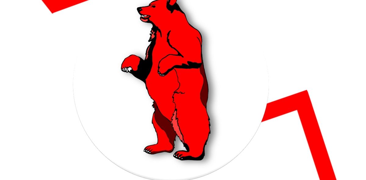 a red bear