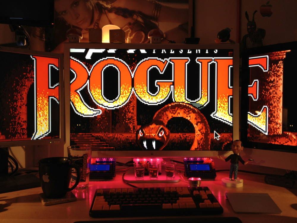 Rogue running on a PC