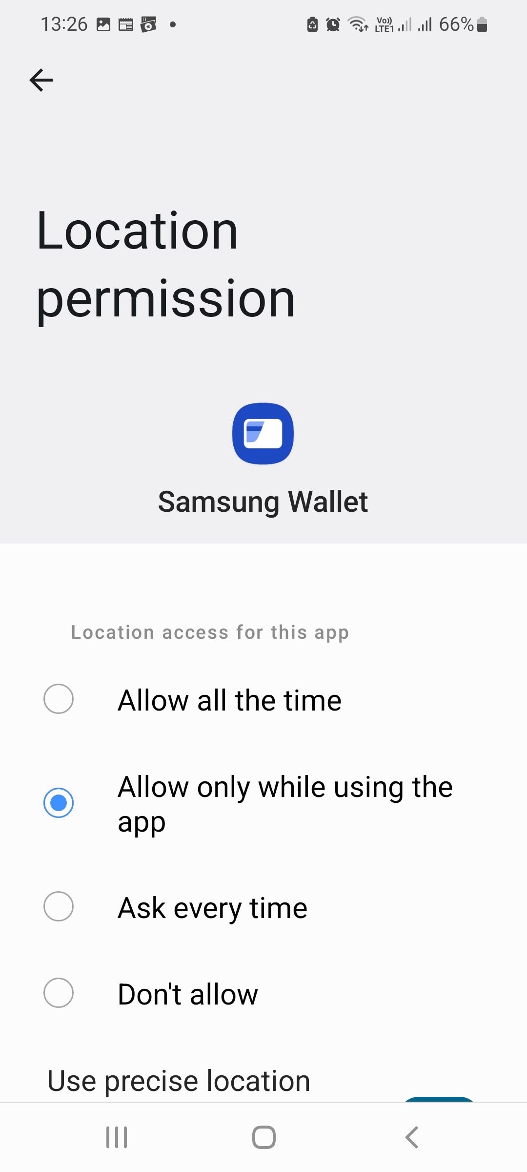 manually add app to samsung pass
