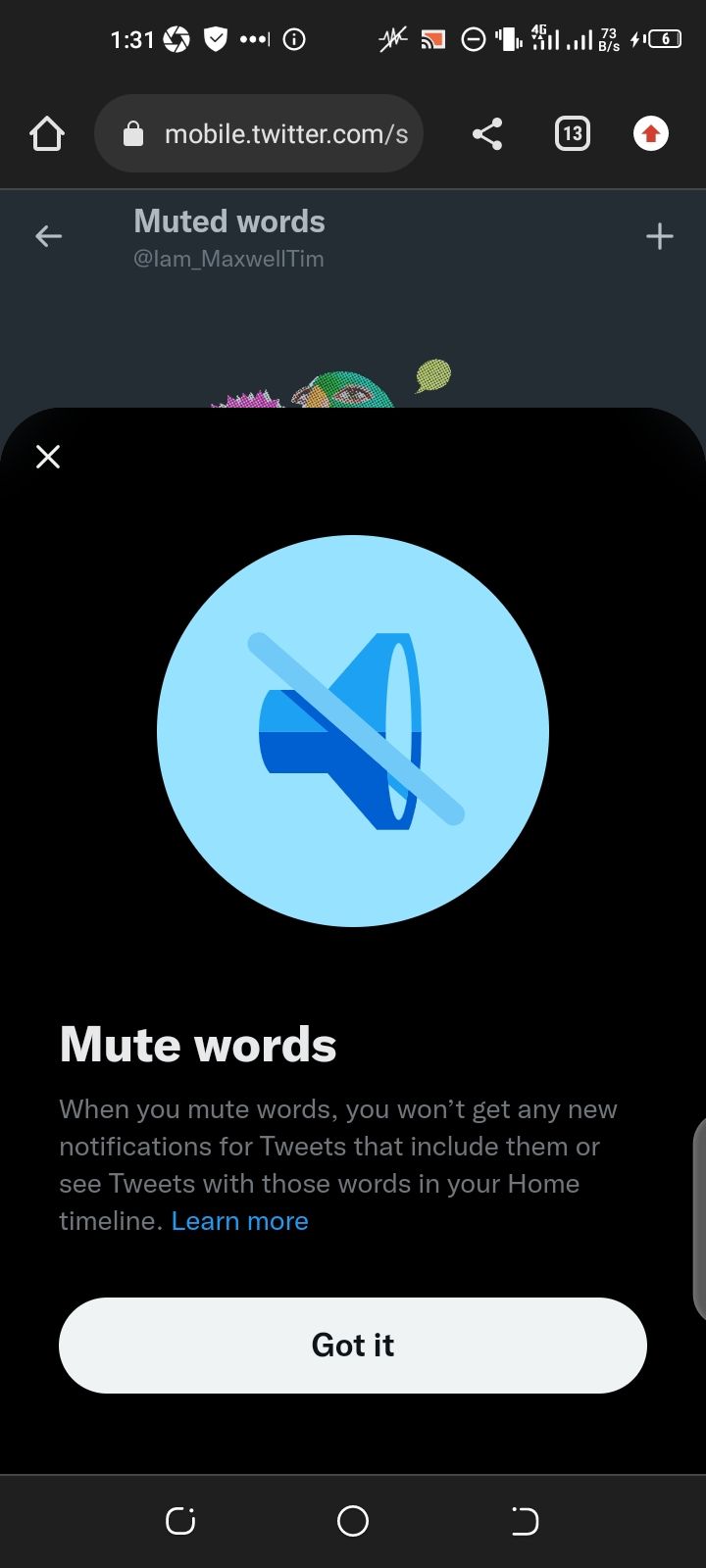 How to mute Certain Words on Twitter 