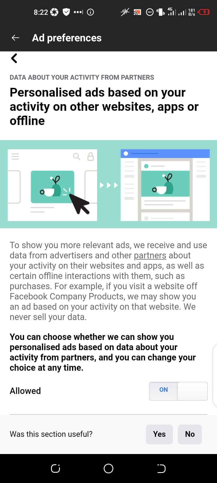 Control the Kind of Ads you see on Facebook 