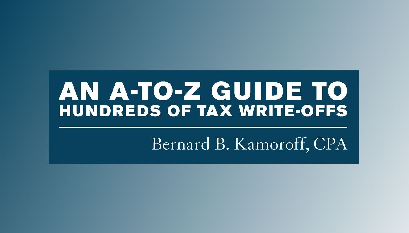 A to Z Guide of Tax Write-Offs Book Cover