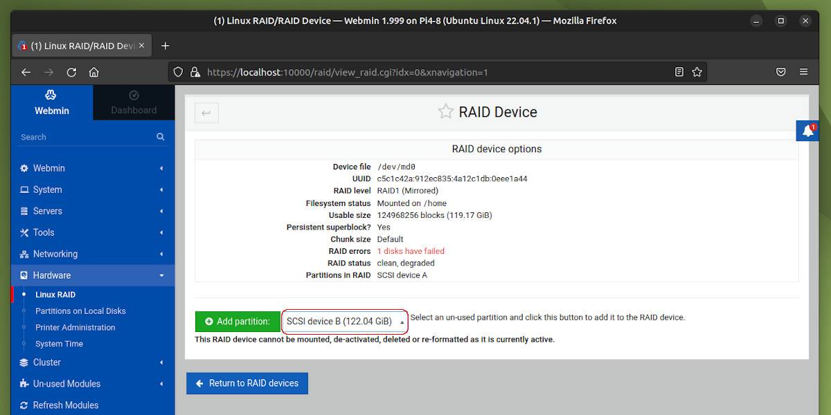 How to Set up RAID-1 on the Raspberry Pi, the Easy Way - PiShop Blog