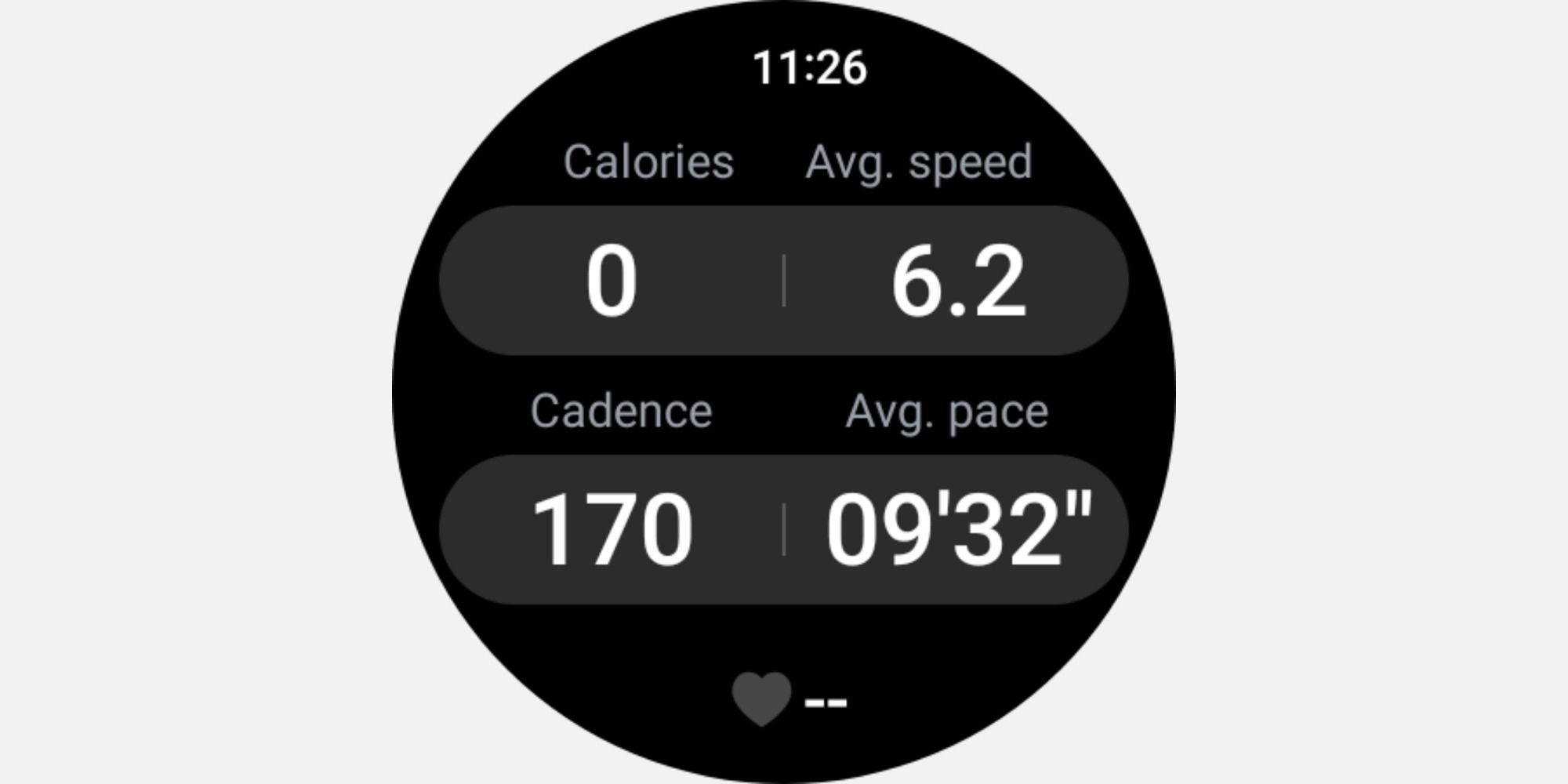 Tracking cadence and running metrics on a smartwatch