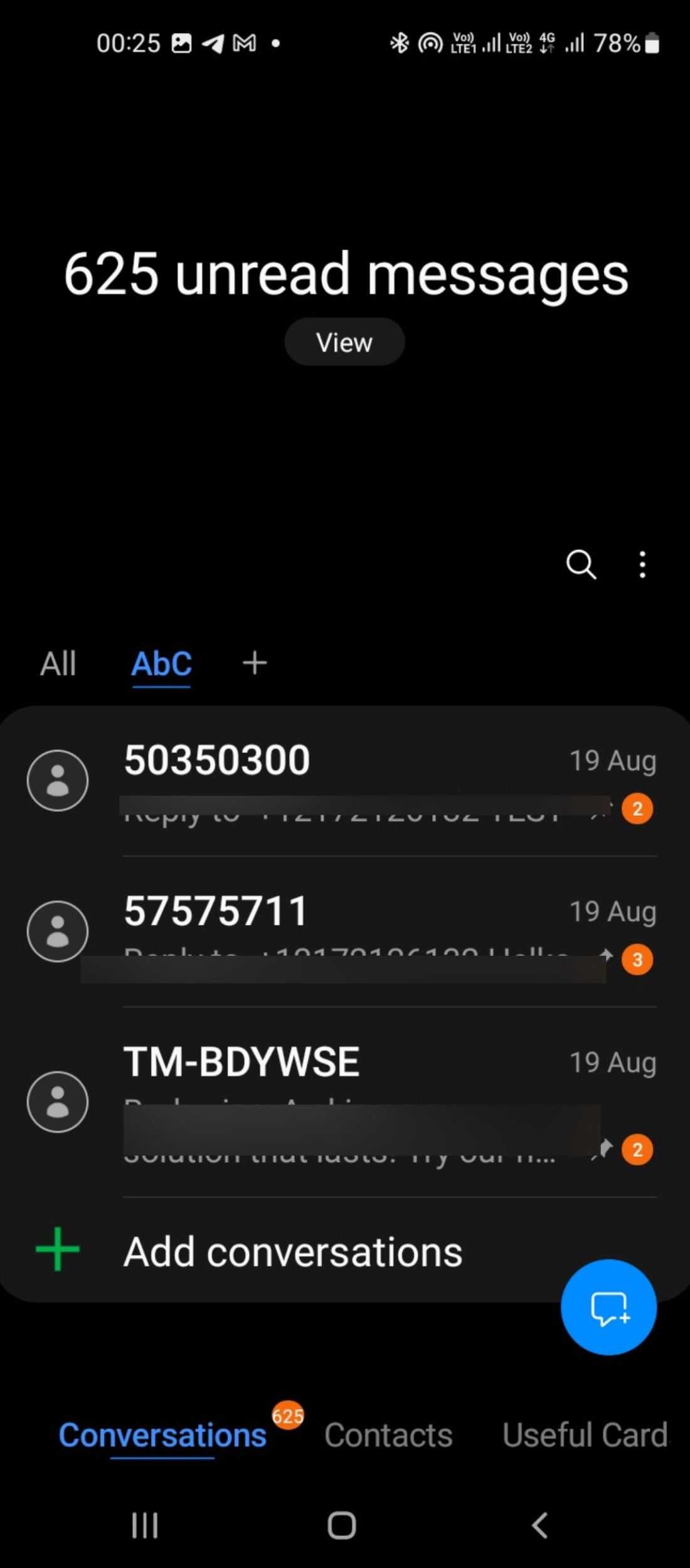 samsung messages talk to text