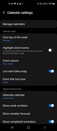 Samsung Calendar Vs Google Calendar Vs Outlook Which Android 