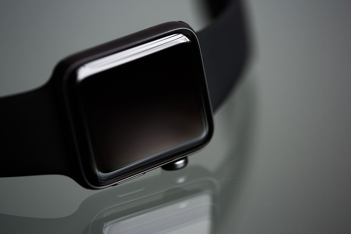 Apple Watch on table