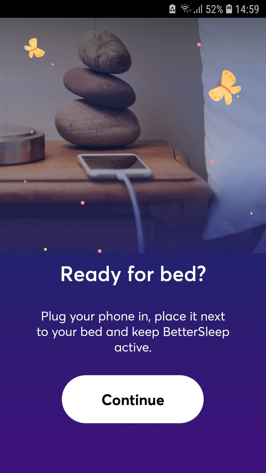 اپلیکیشن موبایل ردیاب خواب BetterSleep