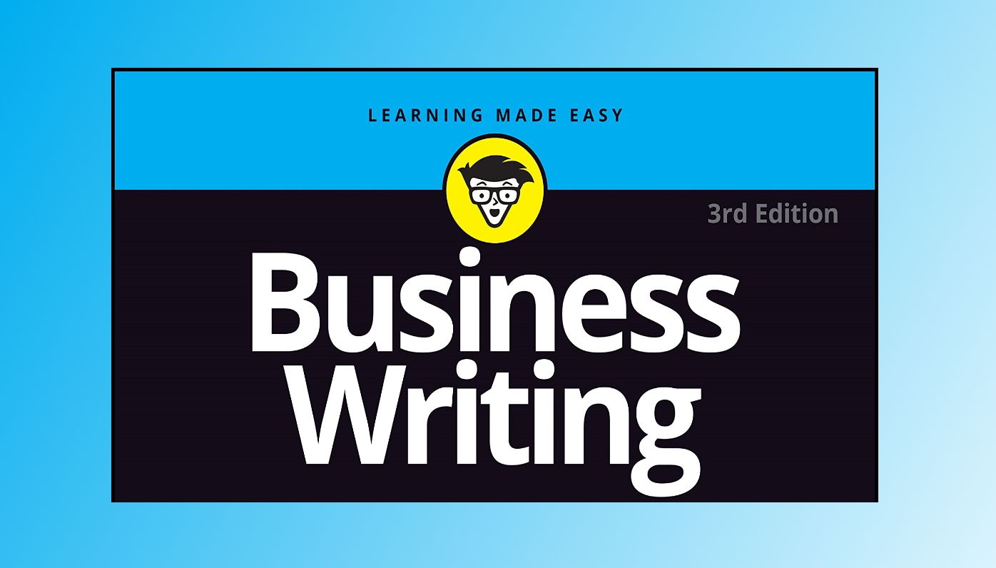 Business Writing for Dummies Book Cover