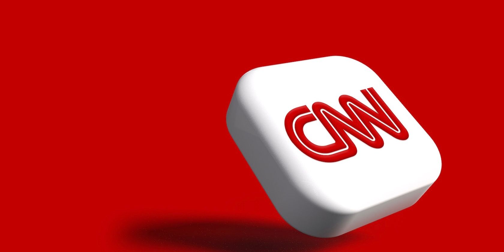 CNN Logo on red background 