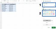 How To Use Alternate Colors In Google Sheets