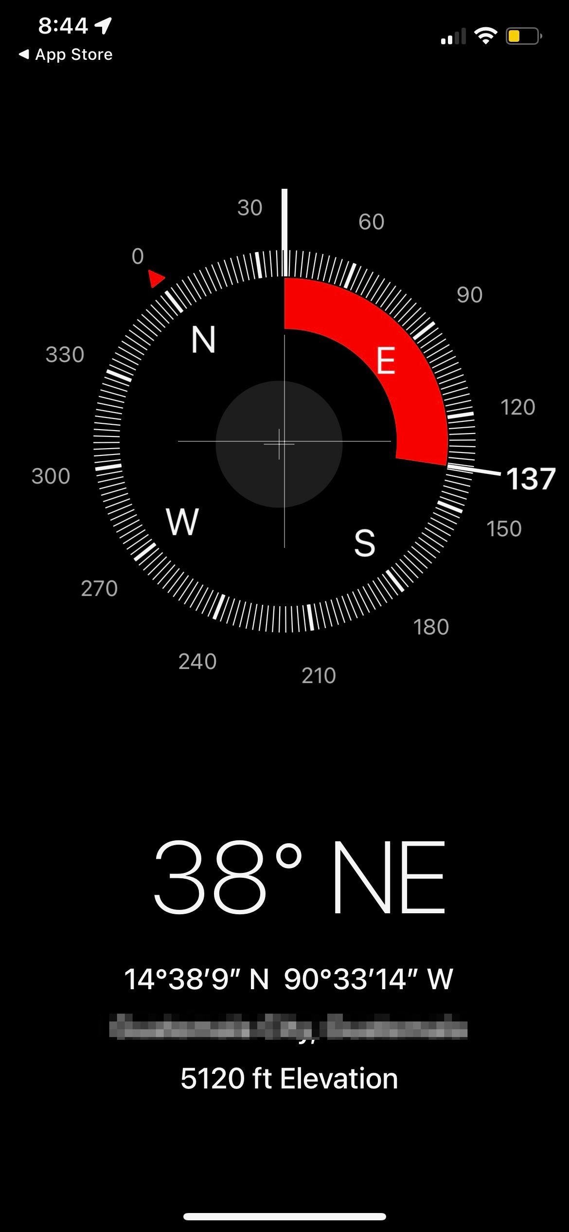 Using the Compass app on iPhone