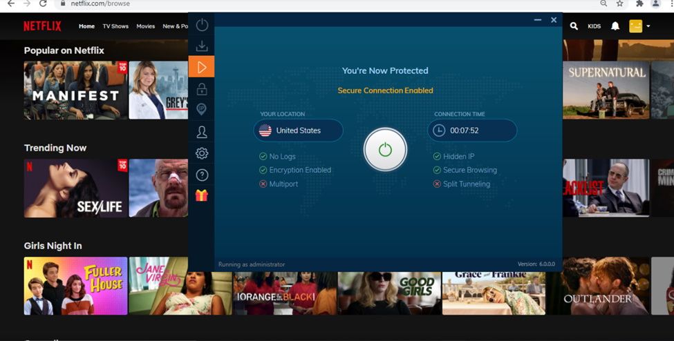 محافظت از VPN Ivacy