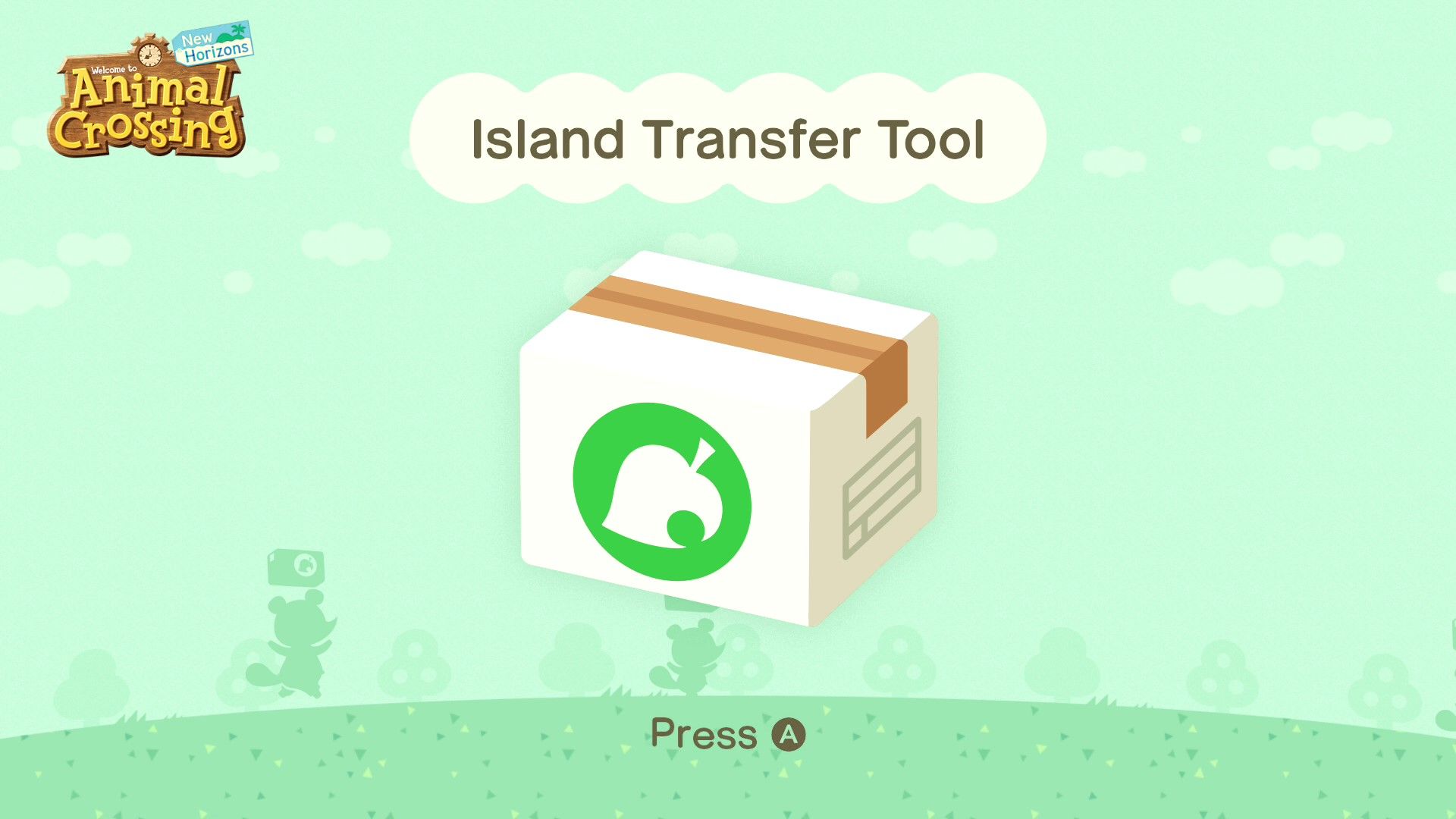 Animal Crossing New Horizons Island Transfer Tool Instructions Press A