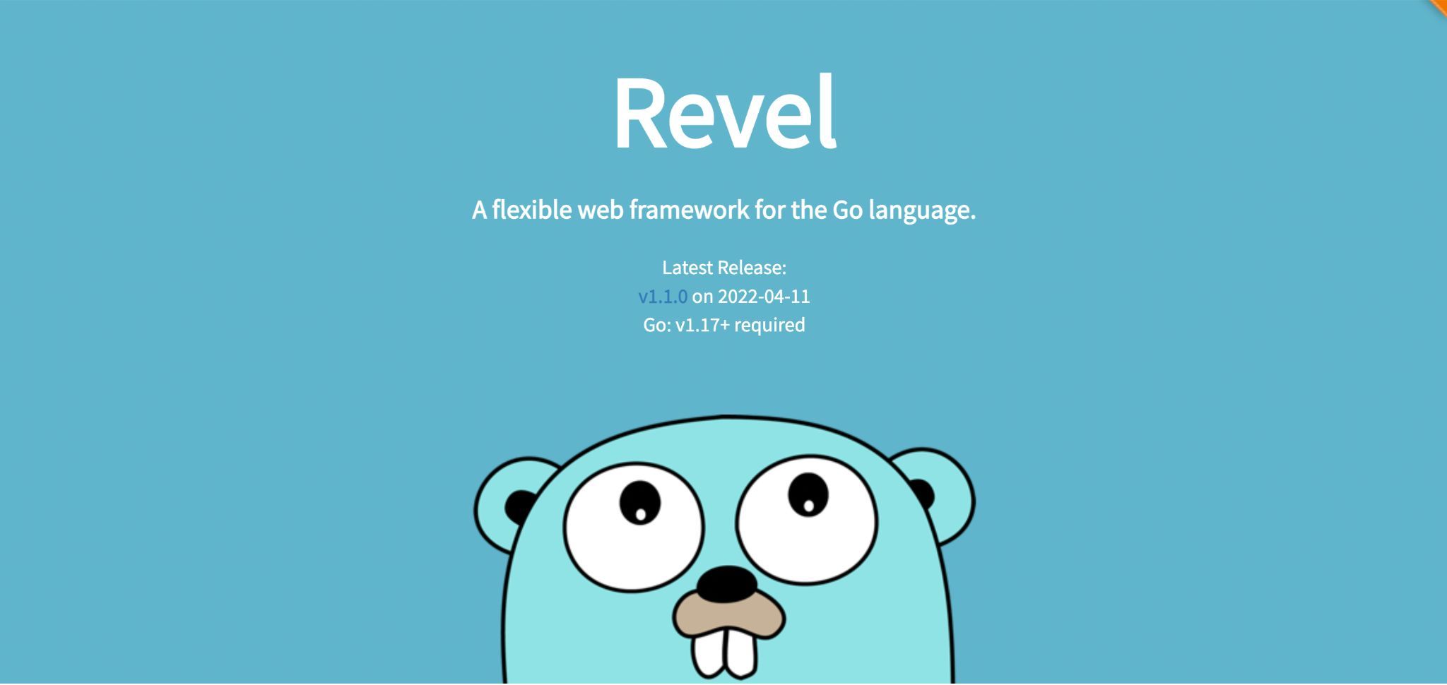 Revel framework homepage