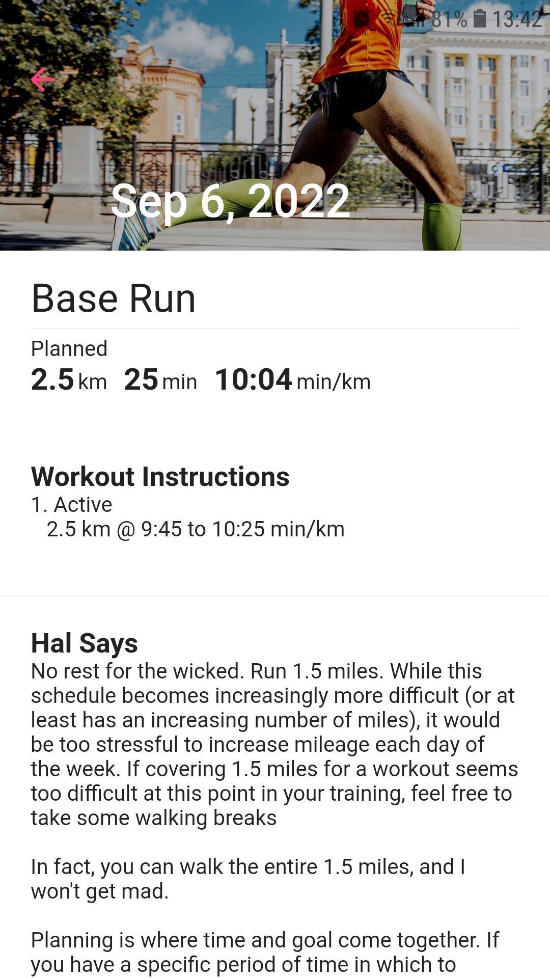 Run With Hal running tracker mobile app base run