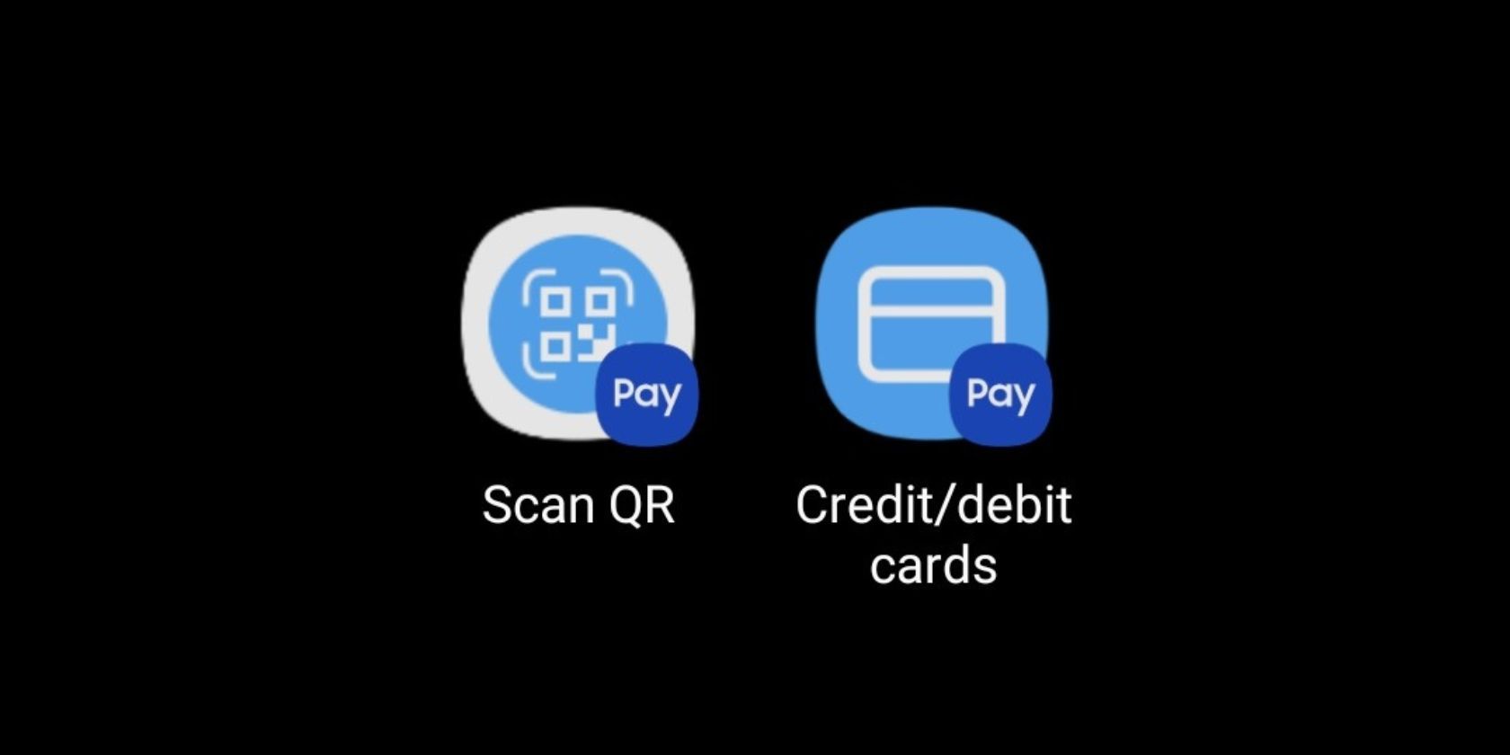Samsung Pay Shortcuts