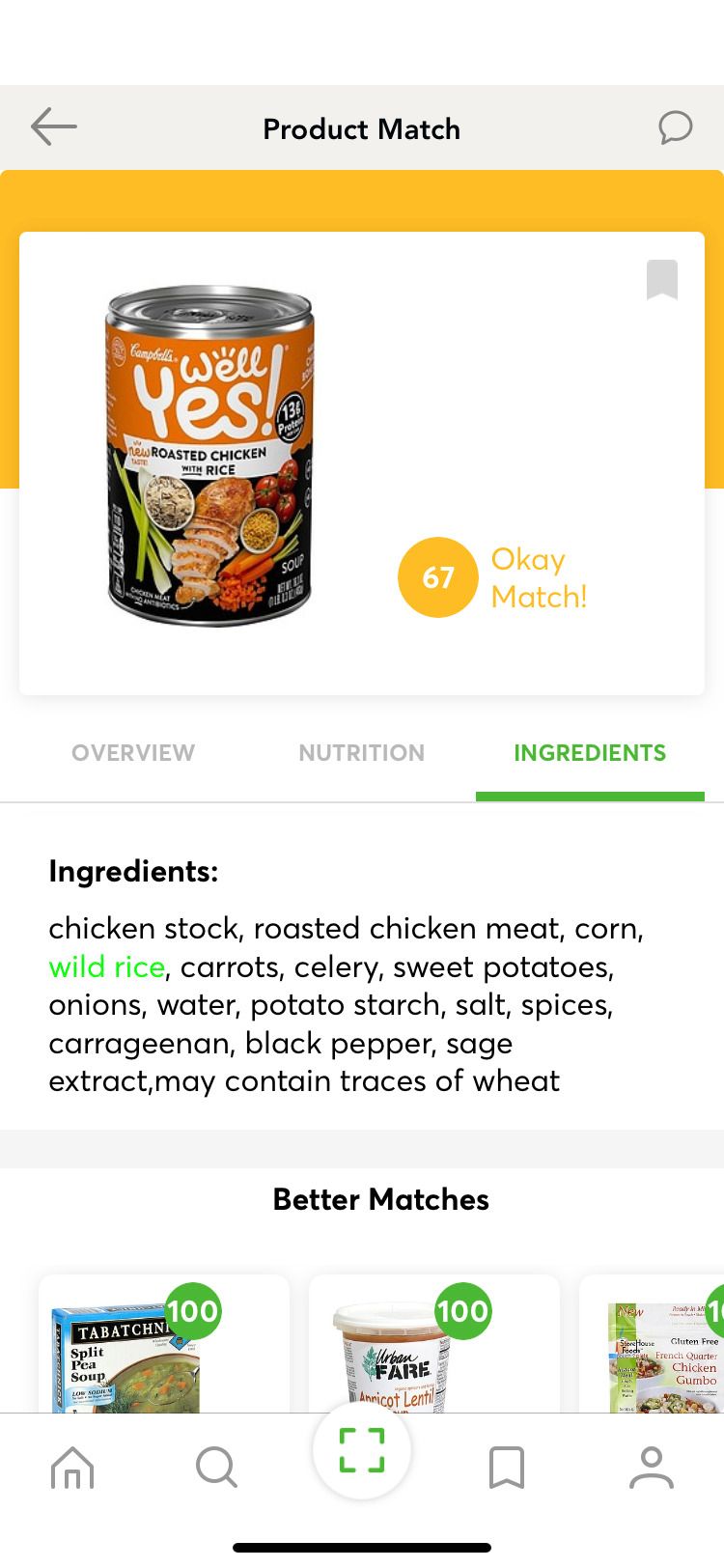 ShopWell app app Well Yes Roasted Chicken Ingredients