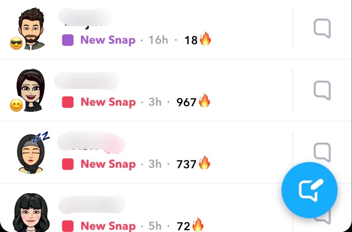 Snapstreaks with friends