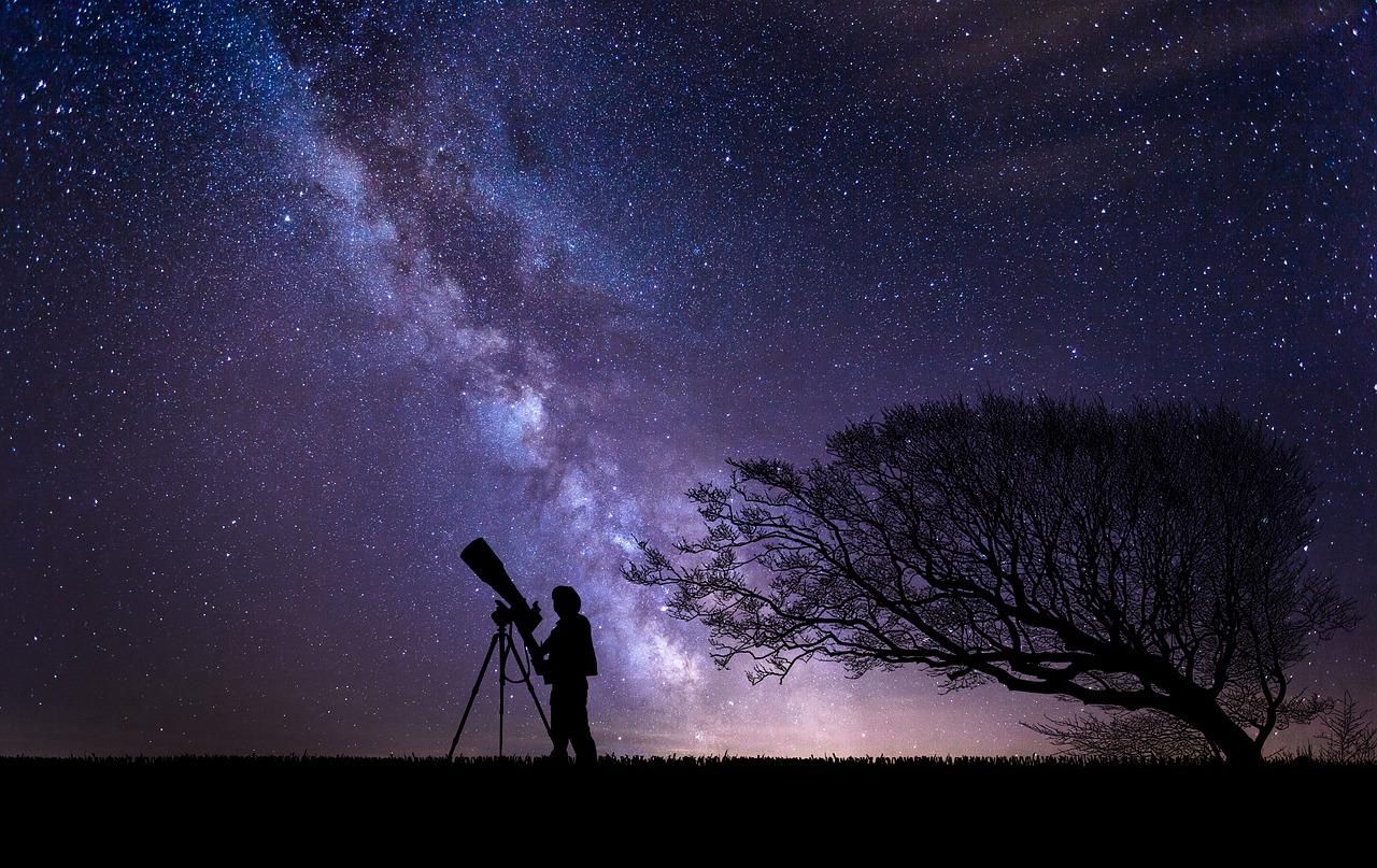 Telescope Night Sky