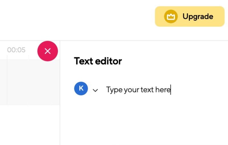 Text Editor in Podcastle with showing Type your text here
