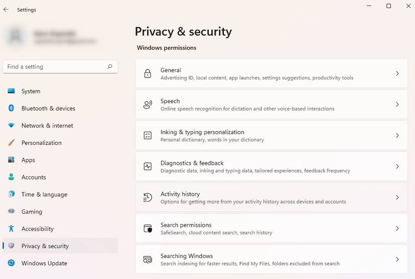 How to View and Clear the Windows 10 Activity History