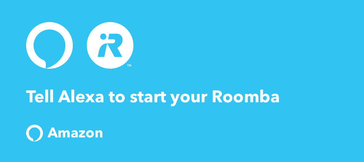 صفحه IFTTT برای راه اندازی Roomba با الکسا