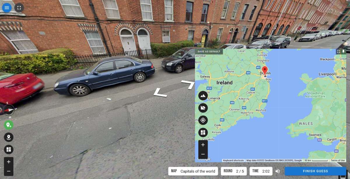 Geotastic is the best free alternative to GeoGuessr where you figure out where a place is based on a Google Street View image