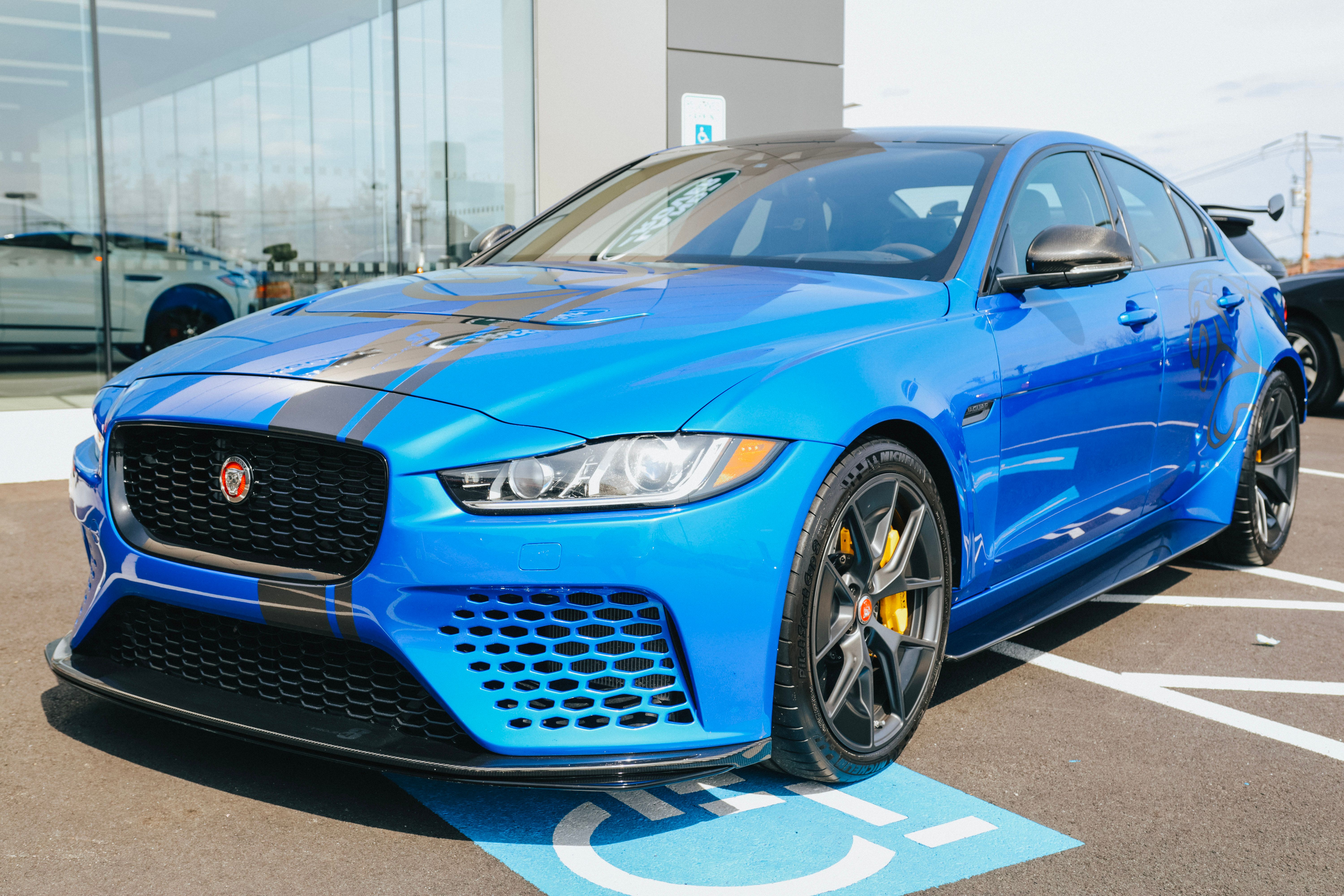 blue jaguar xe project 8