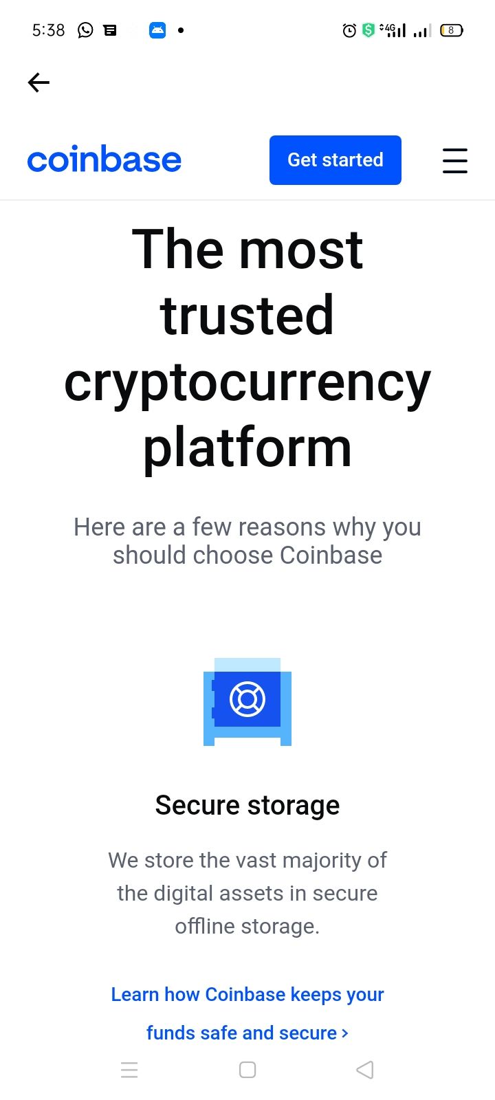 coinbase app screenshot 3