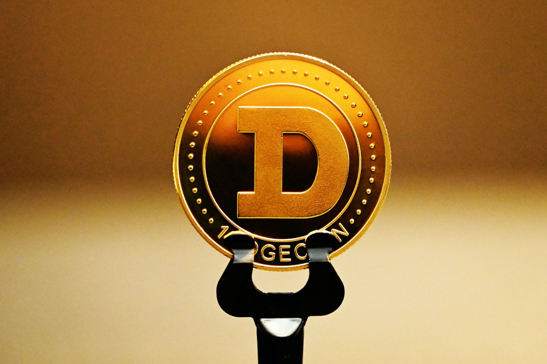 Image of a physical Dogecoin 