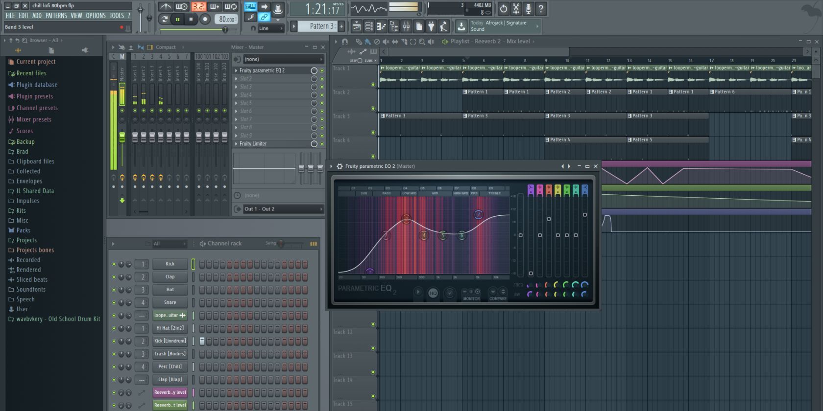 افزونه Fruity Love Parametric EQ 2 در FL Studio