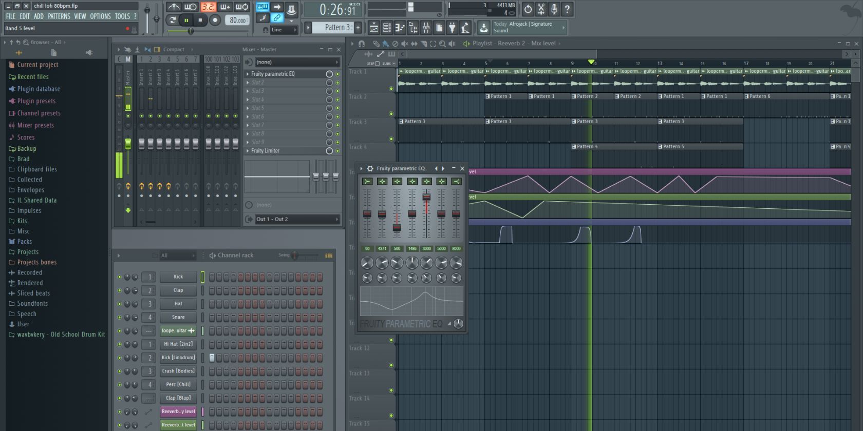 افزونه Fruity Love Parametric EQ در FL Studio