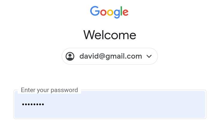 signing into googlemail