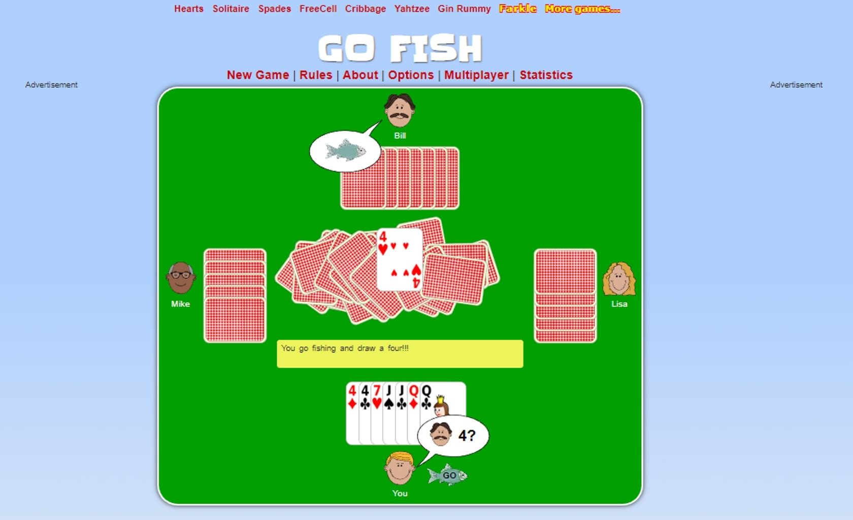 وب سایت بازی کارت آنلاین برو ماهی رایگان