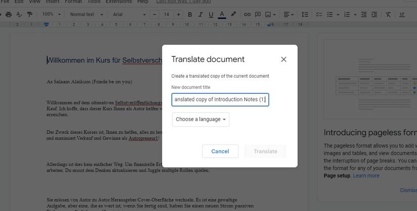 How to Translate a PDF File Into Any Language