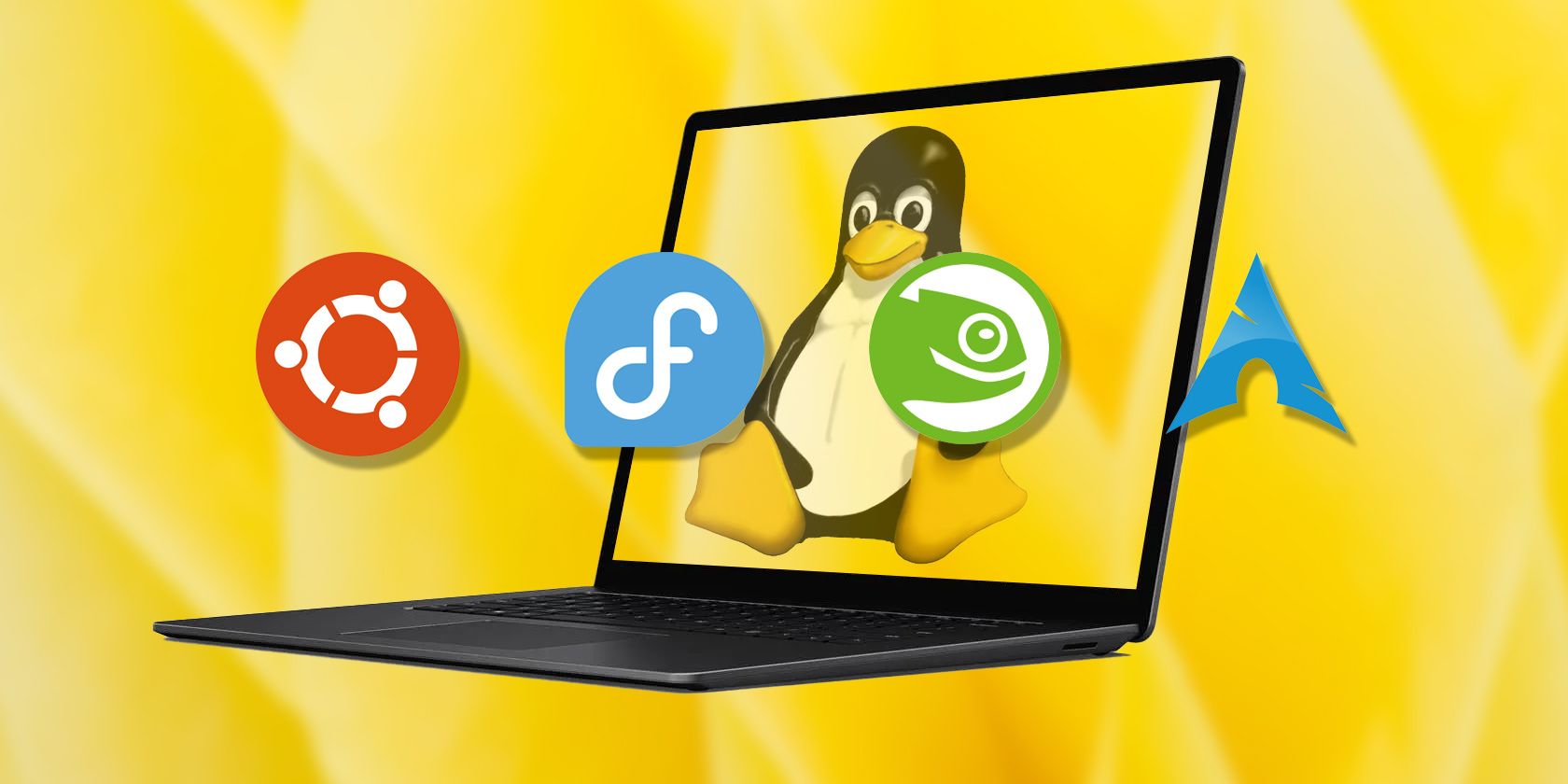 Linux distros logos